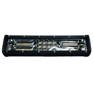Barra Led Xtreme Two Faces 12" Dual Ambar + Blanco + Flash Mode 10 30V 60W